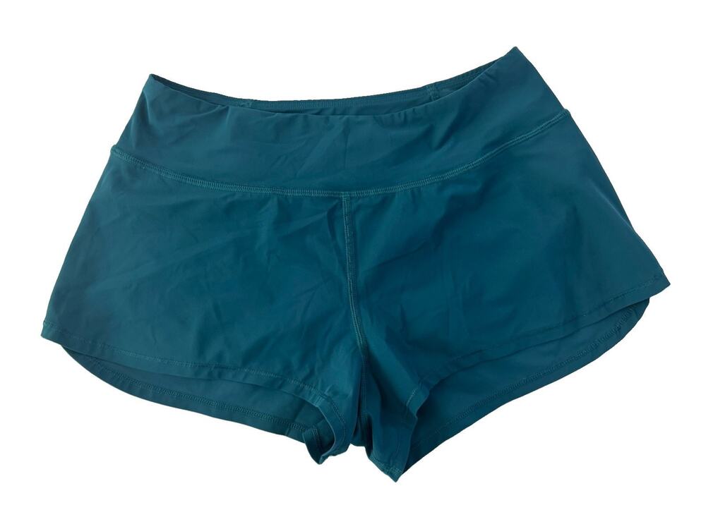 Jolyn Poppy Running Shorts Small Teal Lined Lightweight Athletic #NE236